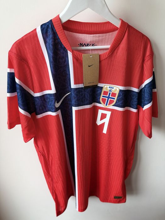 Koszulka reprezentacyjna Mistrzostw świata Norwegia Braut Haaland r. XL