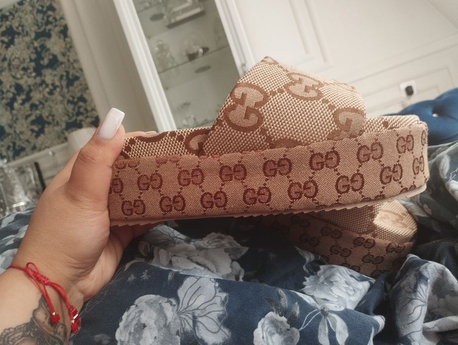 Gucci klapki  damskie