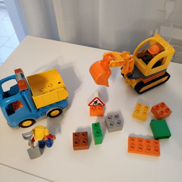 Lego Duplo 10812 ciężarówka i koparka