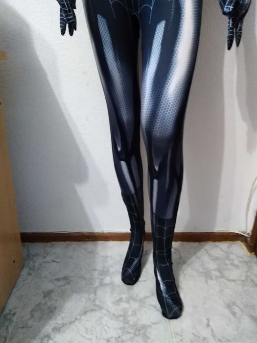 Fato SpiderWoman/Spider Woman/Mulher Aranha S-M