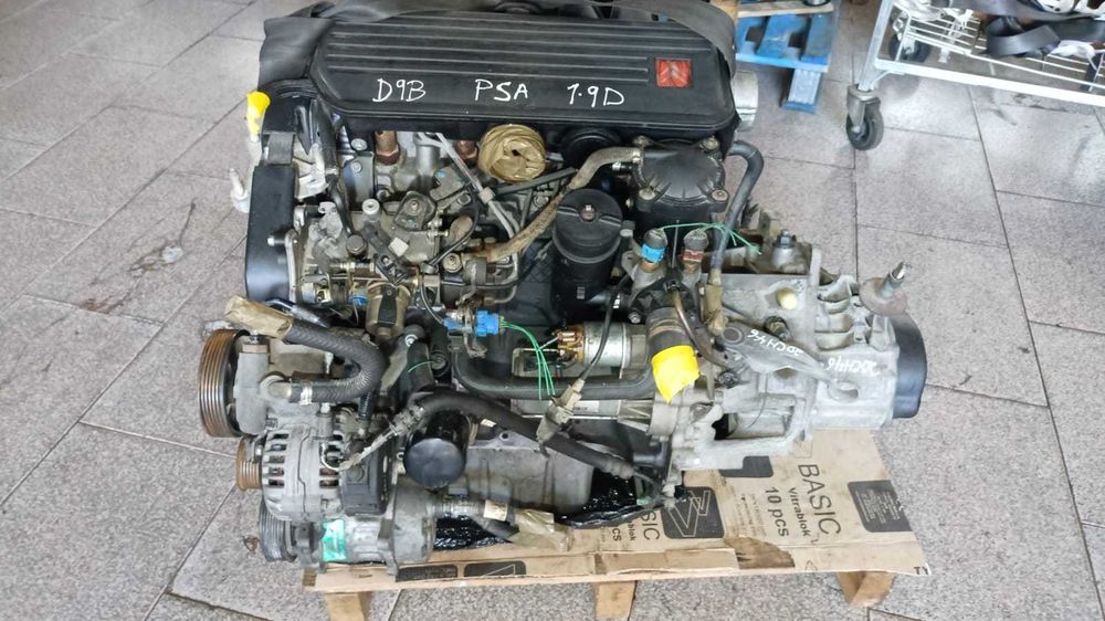 Motor completo PSA Peugeot e Citroen 1.9d 69cv D9B