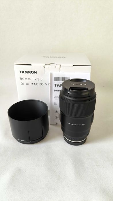 Об'єктив Tamron AF 90mm f/2,8 Di III VXD Macro (Sony-E), Новий!