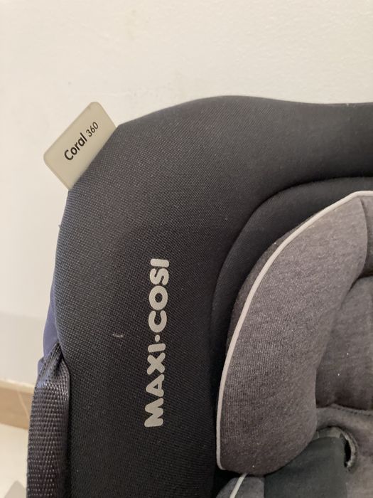 Cadeira Babycoque Coral 360 Maxi-Cosi com adaptadores carrinho passeio
