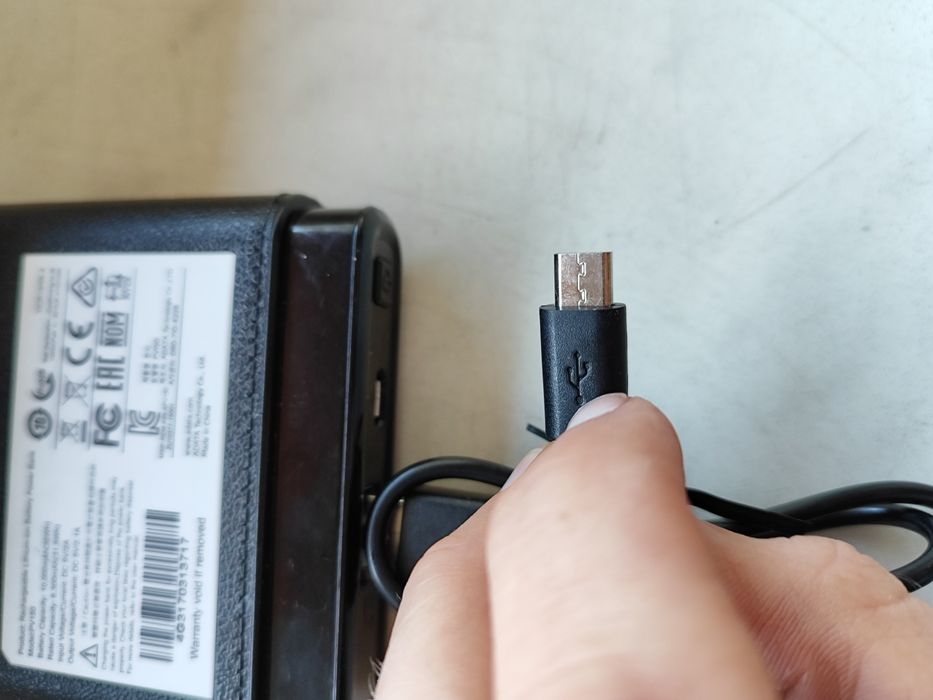 ADATA Power Bank APV150 czarny 10000 mAh