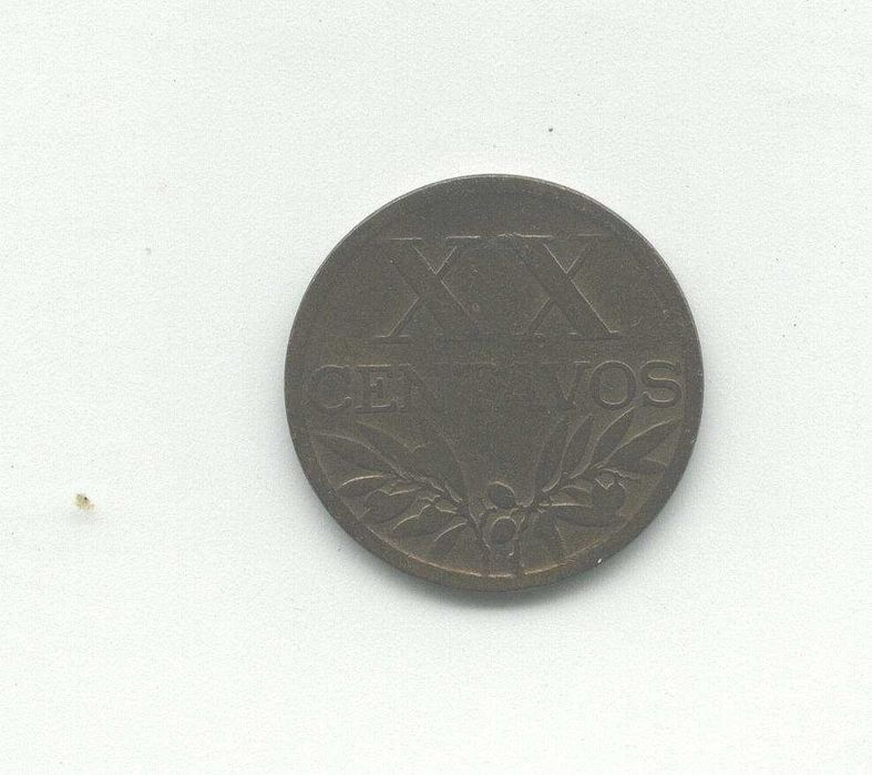 Coleção de 21 moedas de 20 Centavos (Bronze)