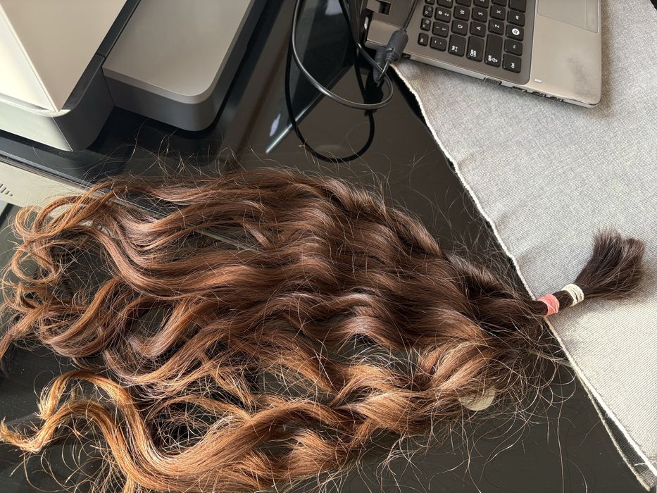 Wlosy dziewicze ciemny blond