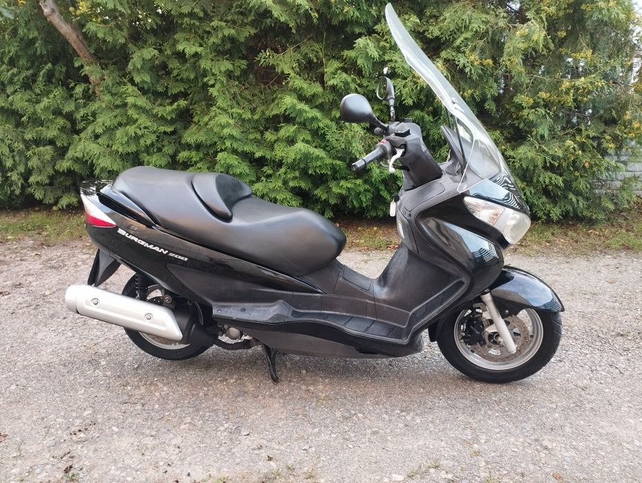 Suzuki Burgman 200,2008r,18tts.km,Aprilia Atlantic 200,2004r