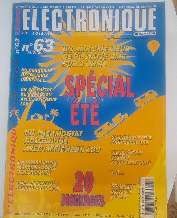 4 revistas de Electrónica - Bom estado