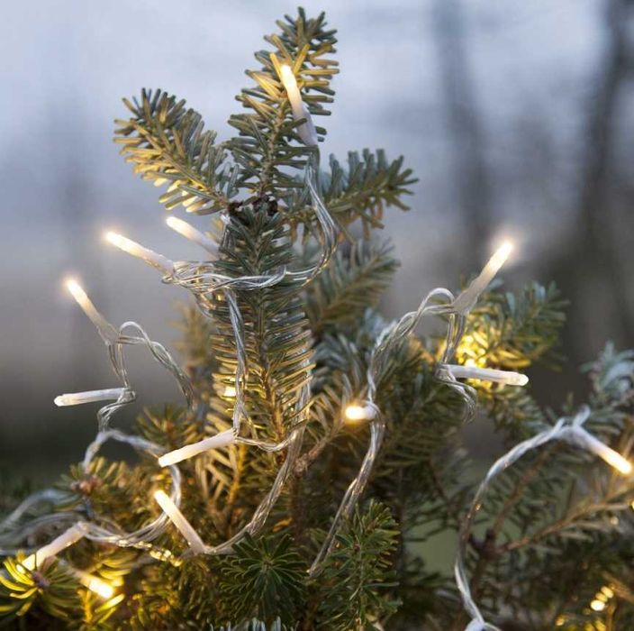 Łańcuch z 880 lampek LED, 20m, ciepła biel, IP44