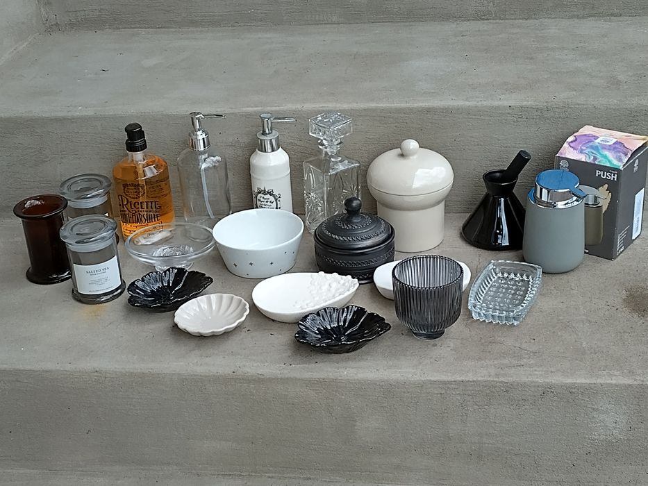 Стакан для зубных щеток, дозатор для мыла IKEA, H&M home