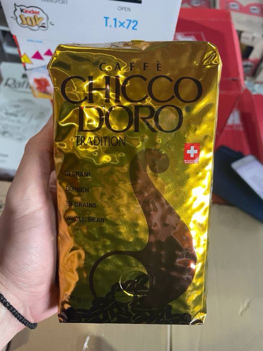 Кава в зернах Чікодоро Традиція 500г / кава  Chicco Doro Tradition