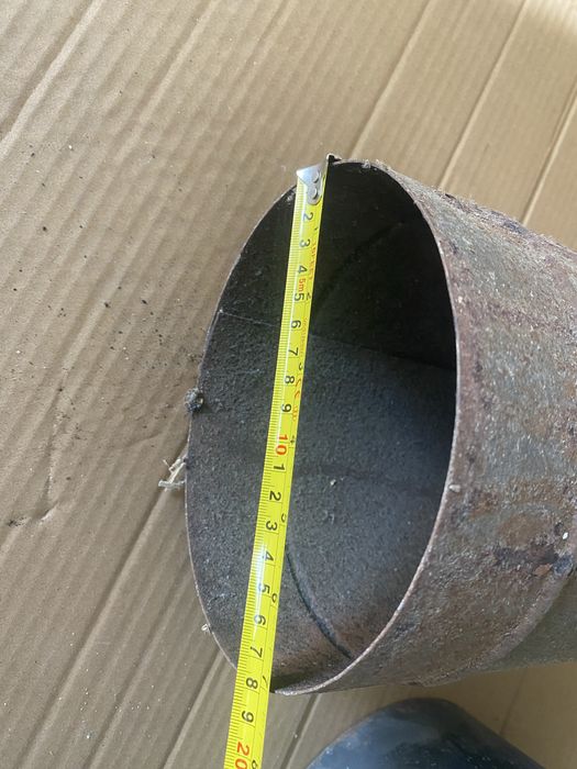 Tubos de Chaminé em Aço + Curva 45° + Flange
