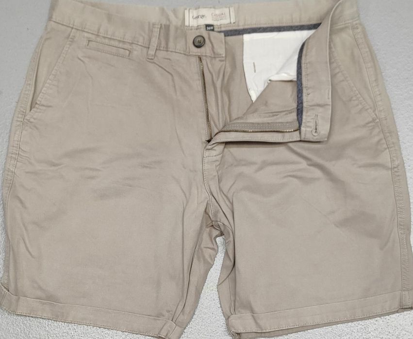 Wr) GEORGE eleganckie spodenki męskie Roz.36