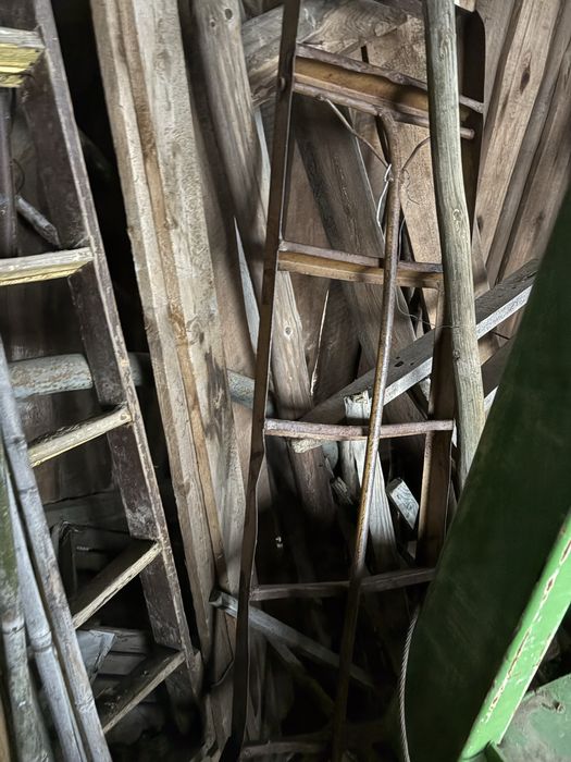 Drabiny sadownicze metalowe/drewniane niskie/wysokie