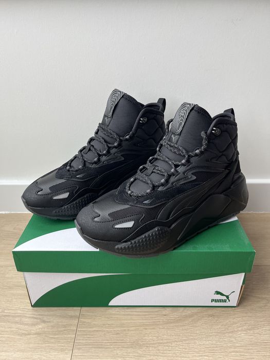Оригінал Puma (43) RS-X Hi Кросівки Кроссовки Зимние 392718 Черные