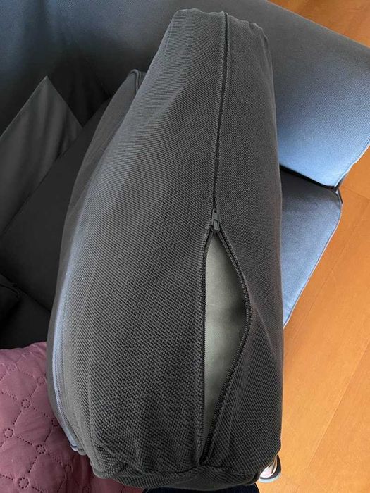 Sofá 3 lugares, capas amovíveis