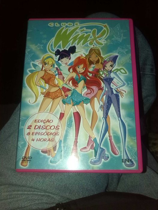 Clube Winx edição 2discos DVD 8 episódios.