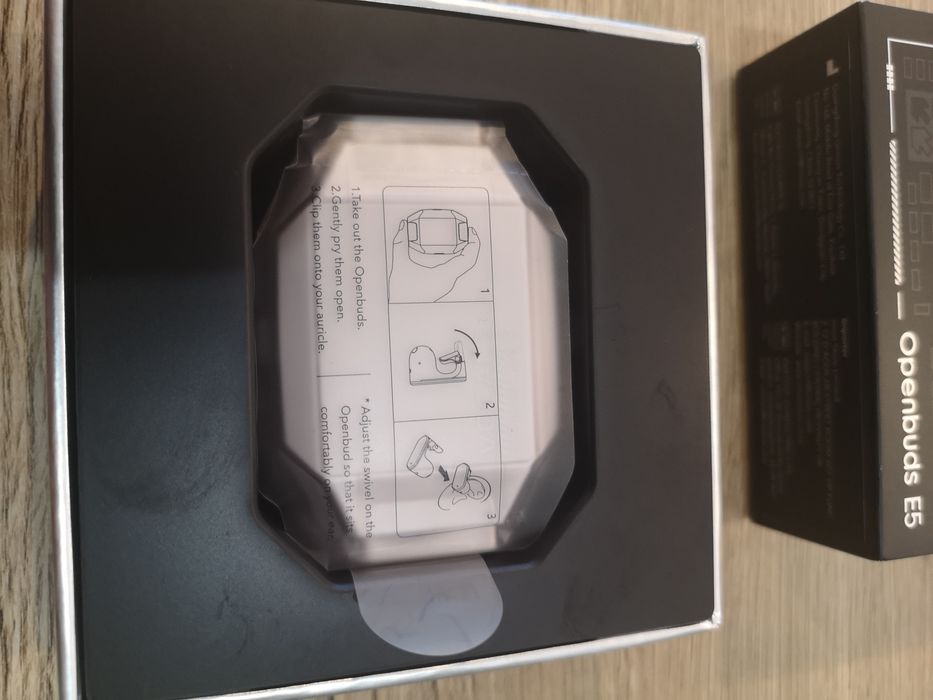 Słuchawki Open Earbuds E5 Bluetooth Open Ear ENC IPX4 30h