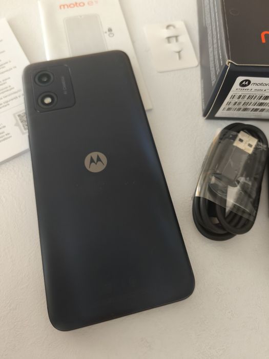 Motorola Moto E13 8GB/128GB Cosmic Black

Стан смартфона на фото:

Всі