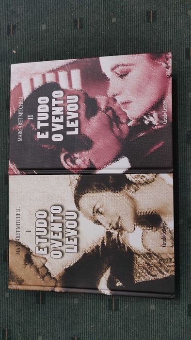 E Tudo o Vento levou - Margaret Mitchell - 2 Volumes