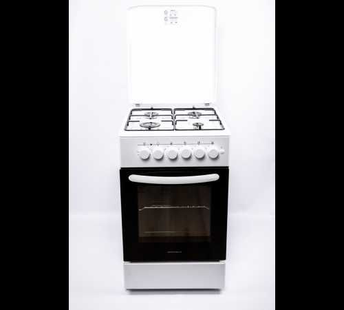 Плита газоелектр. FM5612W 50см. біла (GRUNHELM) електродуховка