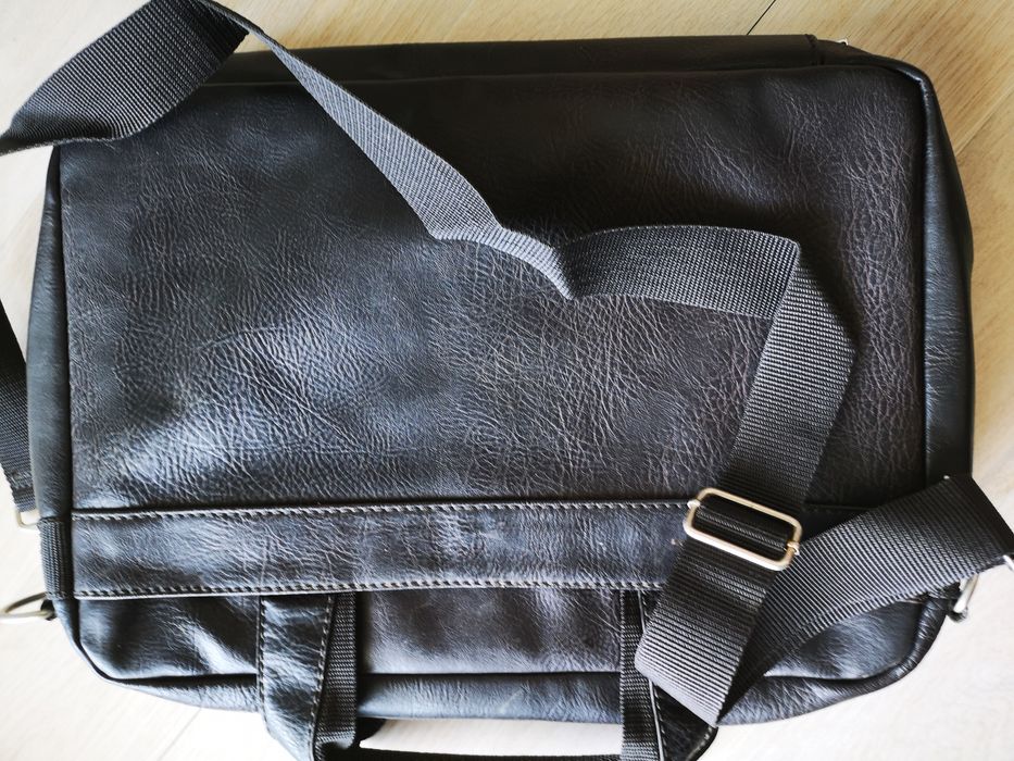 Mala para portátil em pele Aldo