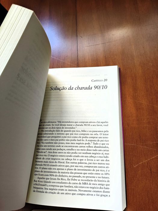Lote 6 Livros Investimento e Literacia Financeira - Kiyosaki, Graham, Fisher
