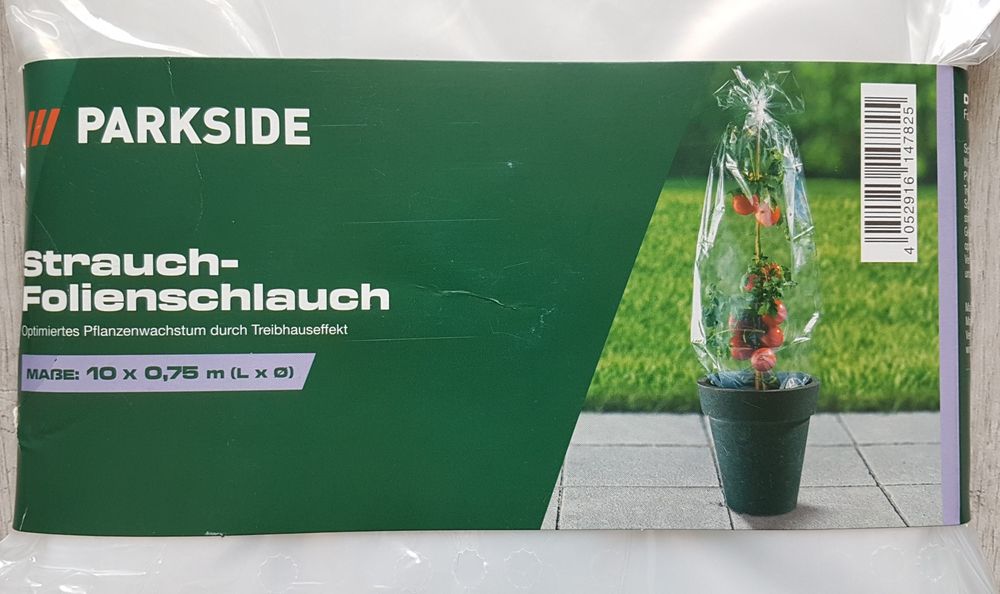 Parkside folia do ochrony roślin półprzezroczysta 10x7,5m
