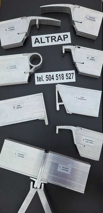 Najazdy aluminiowe ALTRAP 2,5metra 22t - najlepsze ceny każdego modelu