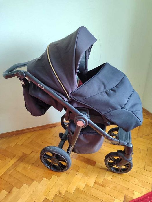 Коляска Roan Esso 2 в 1 + прогулянка Kiddy в Подарунок