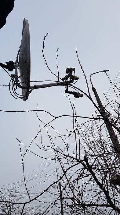 Спутниковая антенна и тюнер