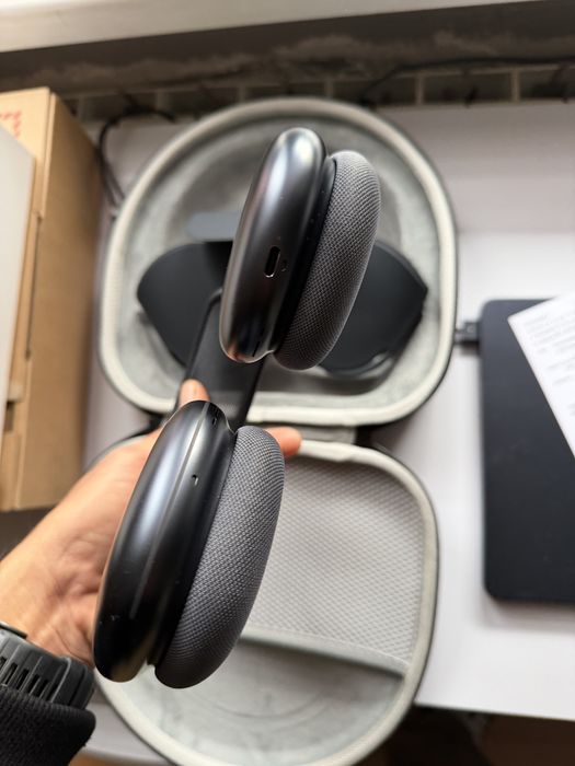 Sluchawki apple airpods max polnoc uzyte raz !Jak nowe