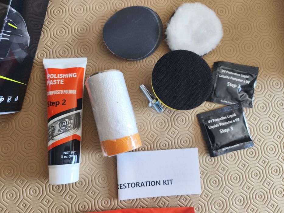 Kit reparações faróis