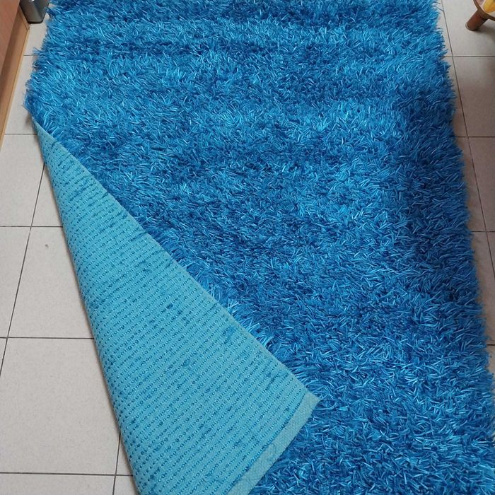 Carpete azul 1,70 x 1,20