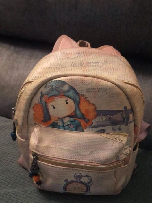 Mochila rosa Ninette