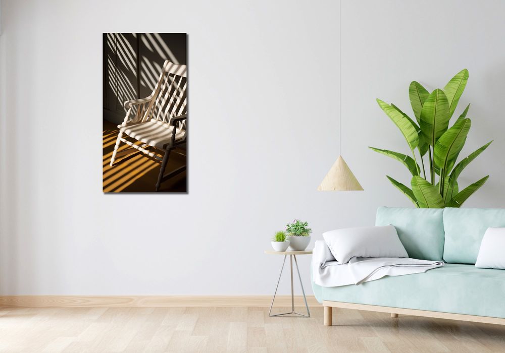 Obraz 50x100cm Krzesło w Cieniu