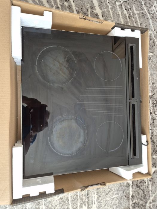 Płyta gazowa solgas na szkle