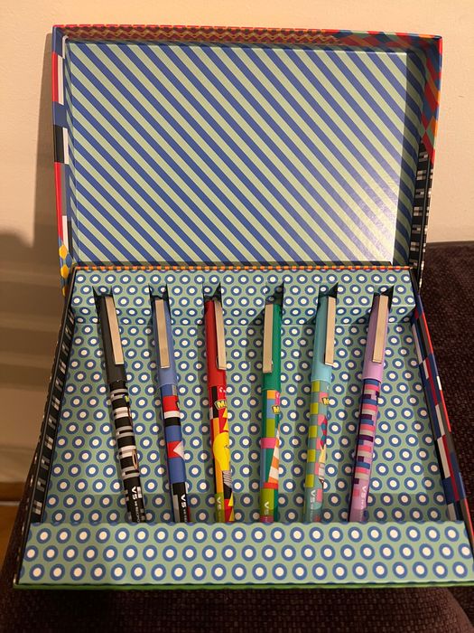 Conjunto Canetas de tinta óleo ponta fina 0,5