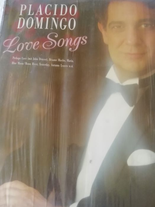 Disco Lp 33 rpm Love Songs Plácido Domingo