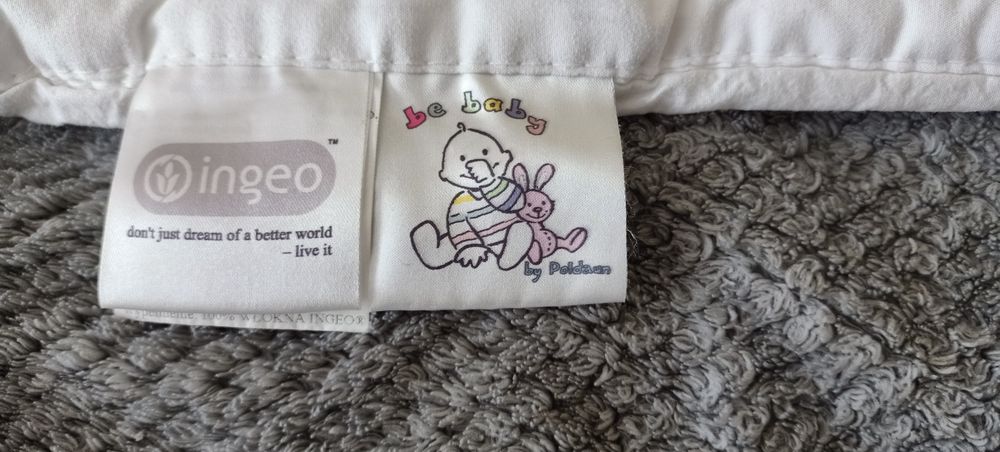 Komplet do łóżeczka kołderka letnia + płaska poduszka