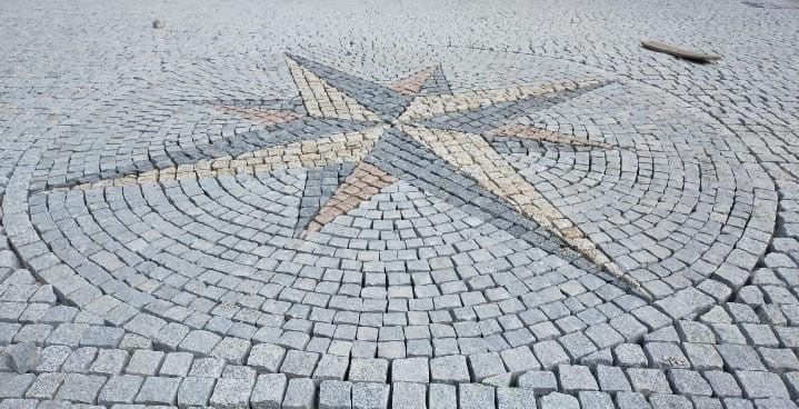 Aplicação Calçada portuguesa