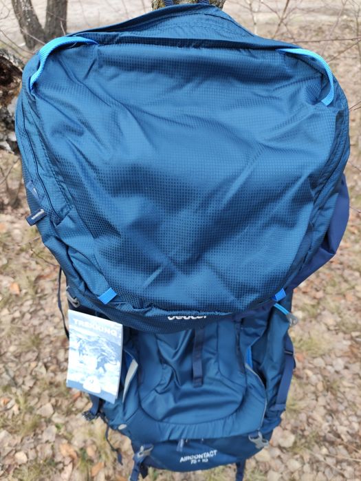 *Рюкзак Deuter Aircontact,*75+10, Midnight/Navy*