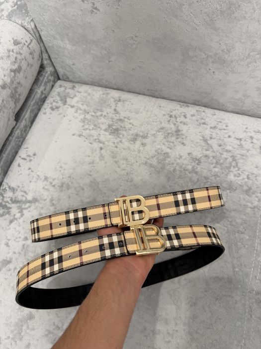 ремінь burberry двосторонній