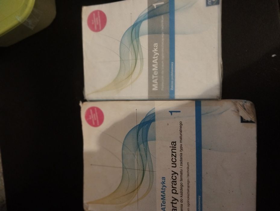 Matematyka 1 podręcznik+ ćwiczenia