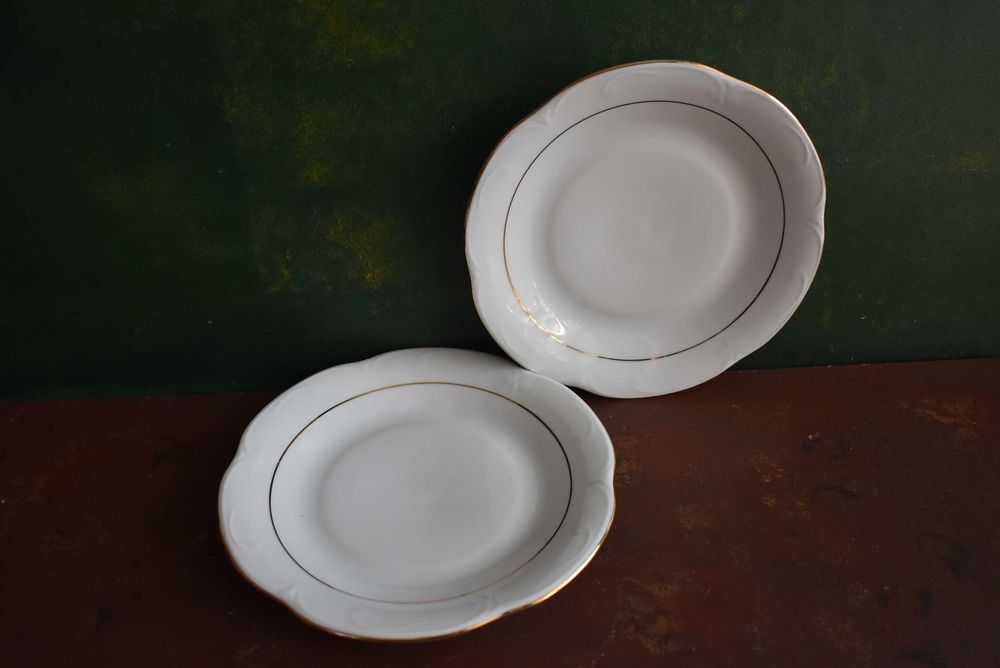 Talerze deserowe Kamelia Porcelana Chodzież