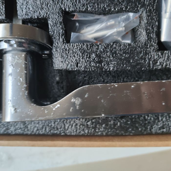 Ручка дверная на розетке Siba