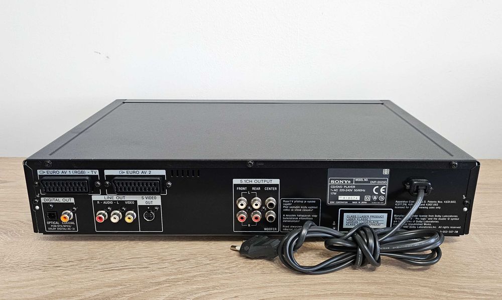 Odtwarzacz CD DVD SONY DVP-S525D + Org pilot