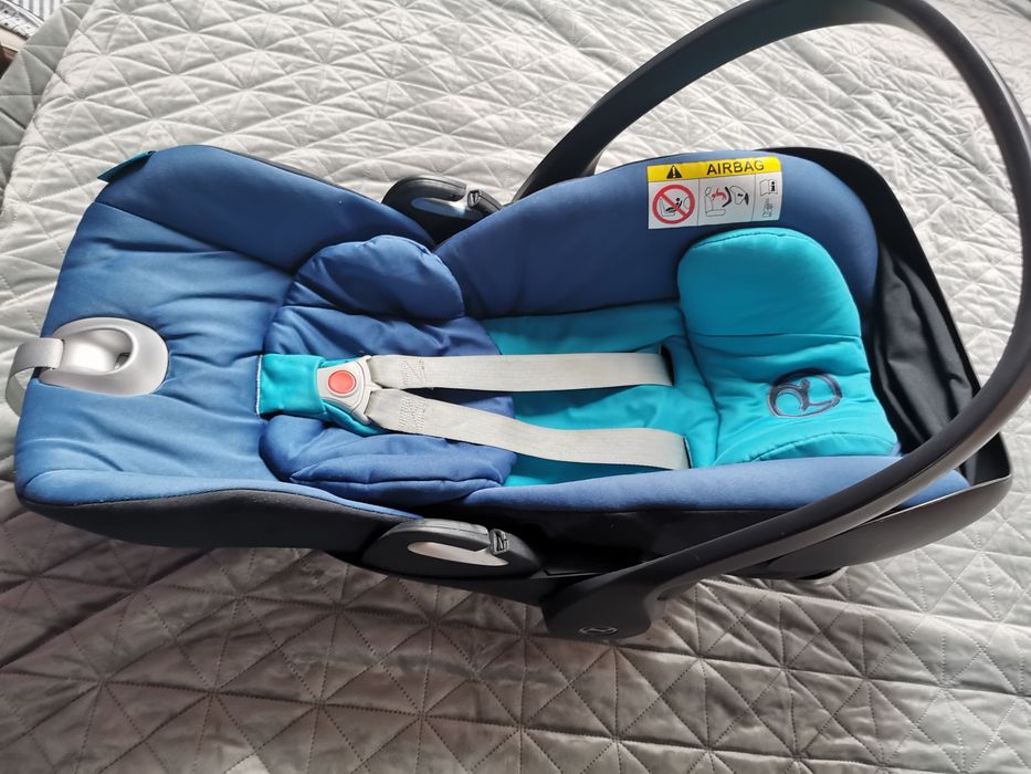 Fotelik cybex Cloud Q + pokrowiec na lato