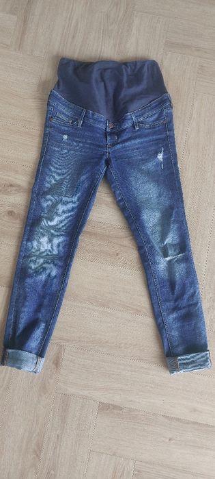 Spodnie ciążowe dżinsowe