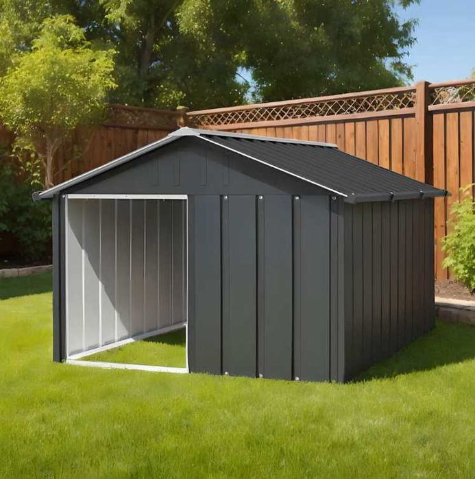 Buda dla psa, antracytowa, 116,5x153x81,5 cm